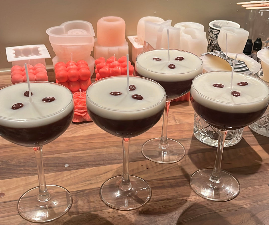Marentho espresso martini kaarsen
