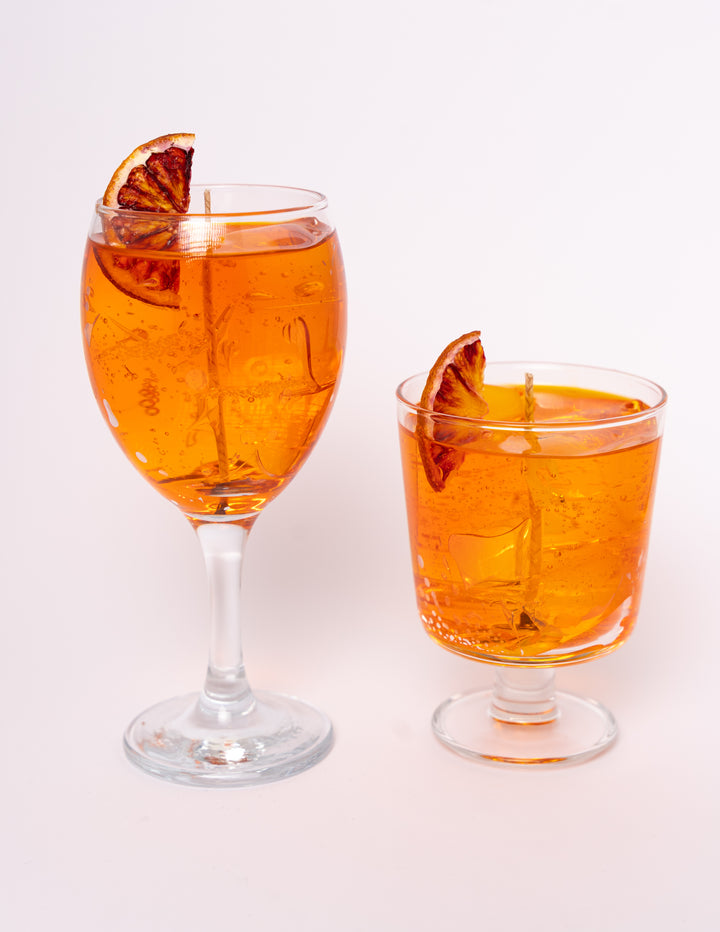 Aperol Spritz kaars