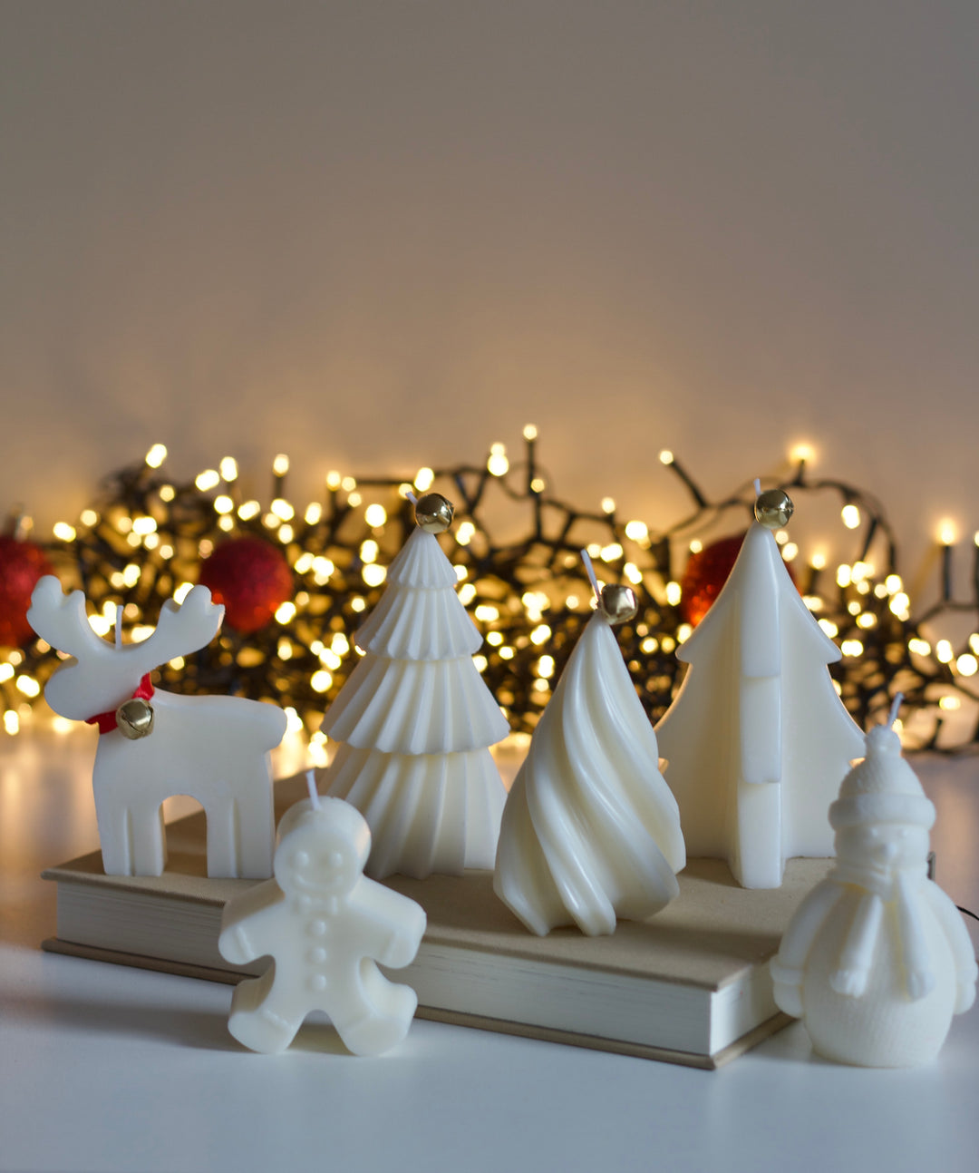 Kerst kaarsen set