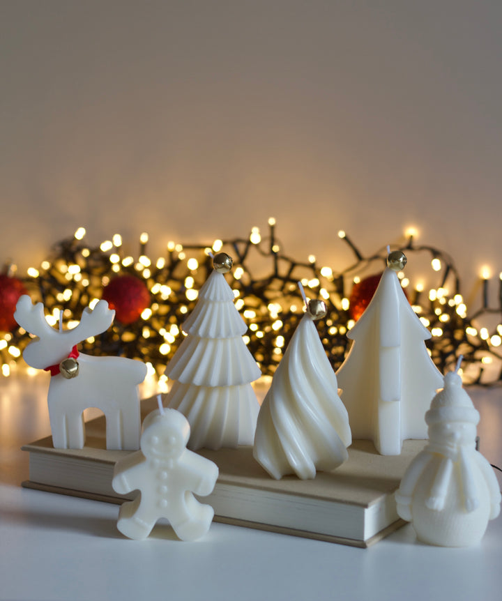 Kerst kaarsen set