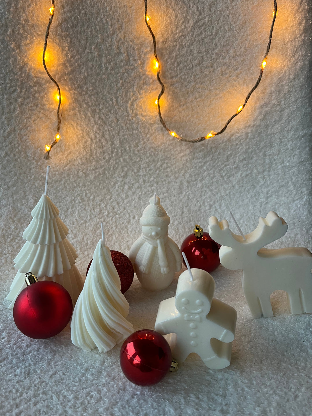 Kerst kaarsen set