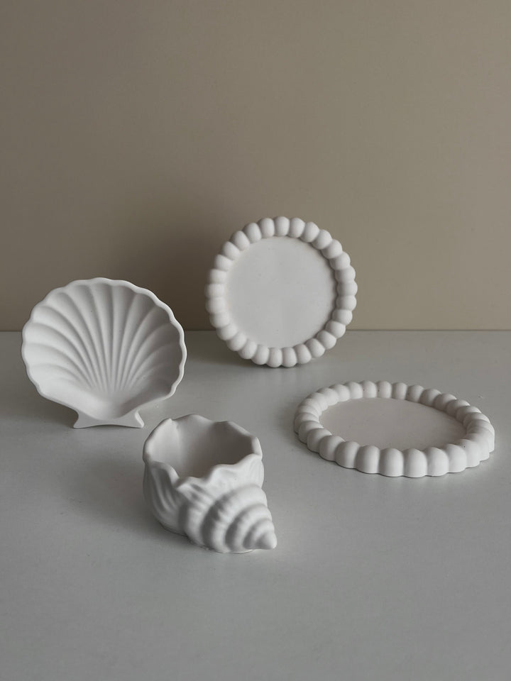 Handgemaakte sieraden schaaltje schelp