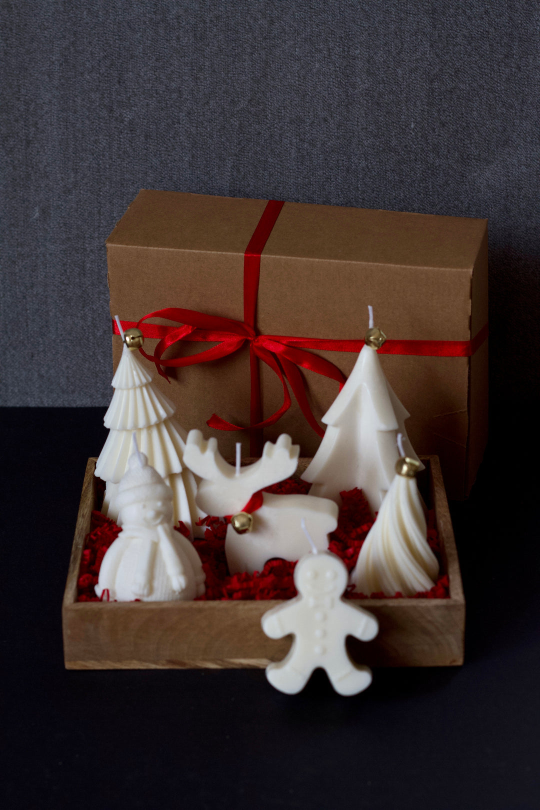 Kerst kaarsen set