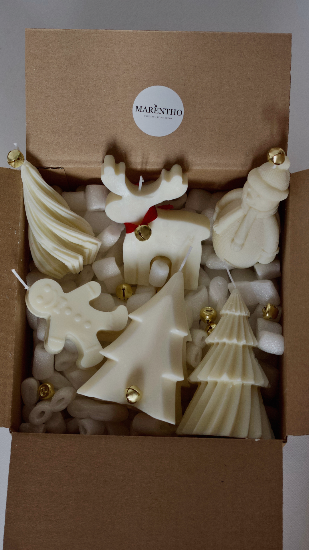 Kerst kaarsen set