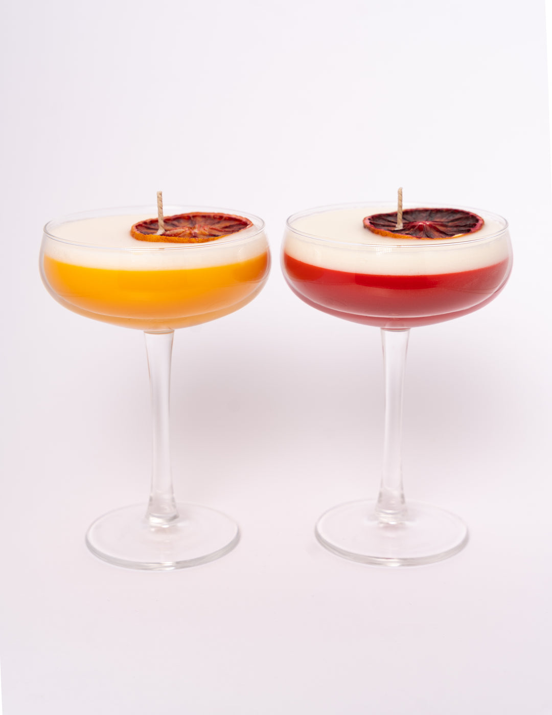 Cocktail kaarsen Duo set