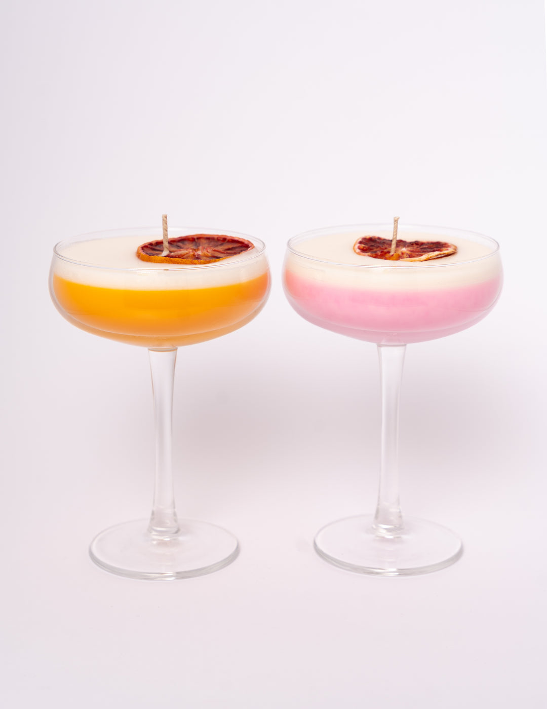 Cocktail kaarsen Duo set
