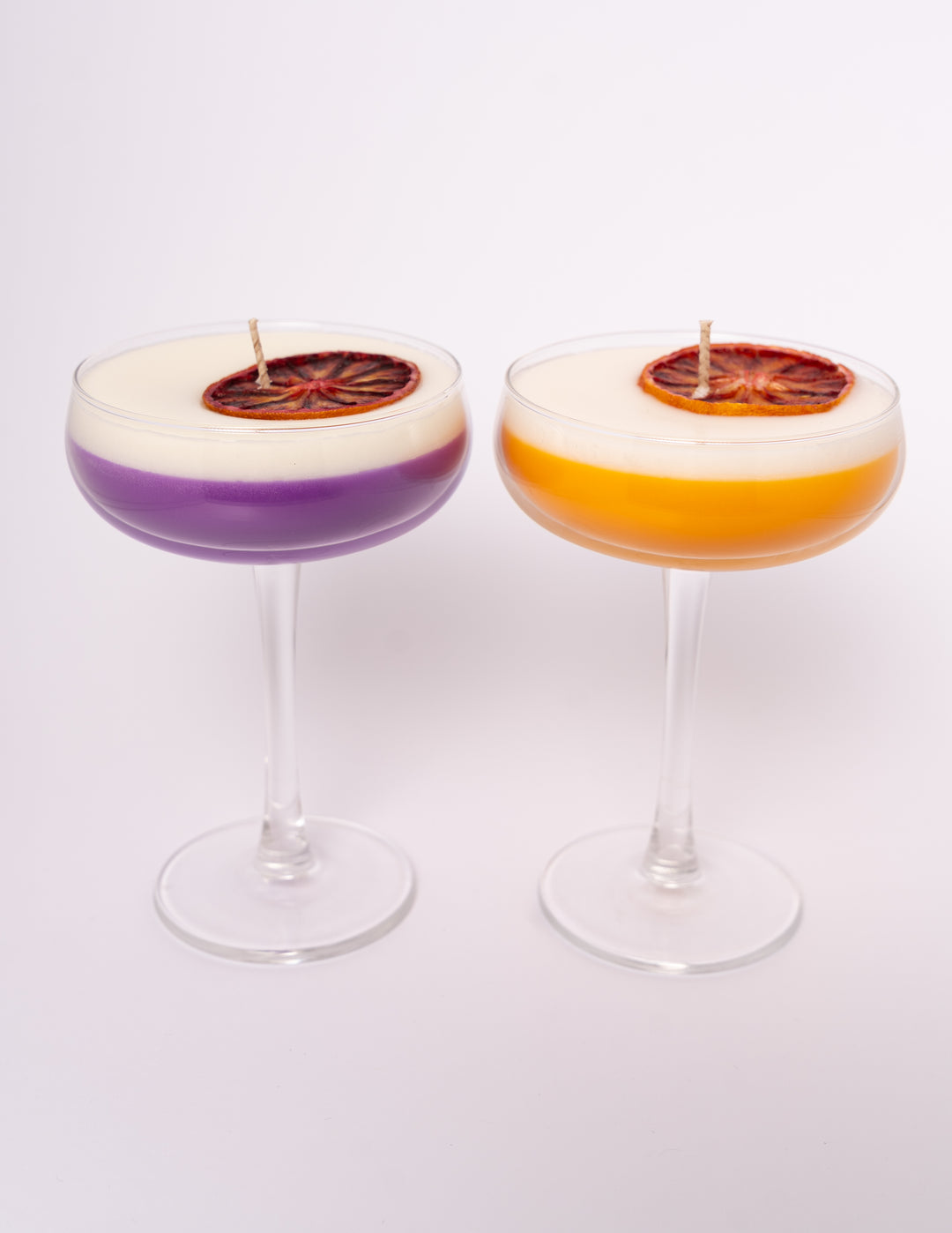 Cocktail kaarsen Duo set
