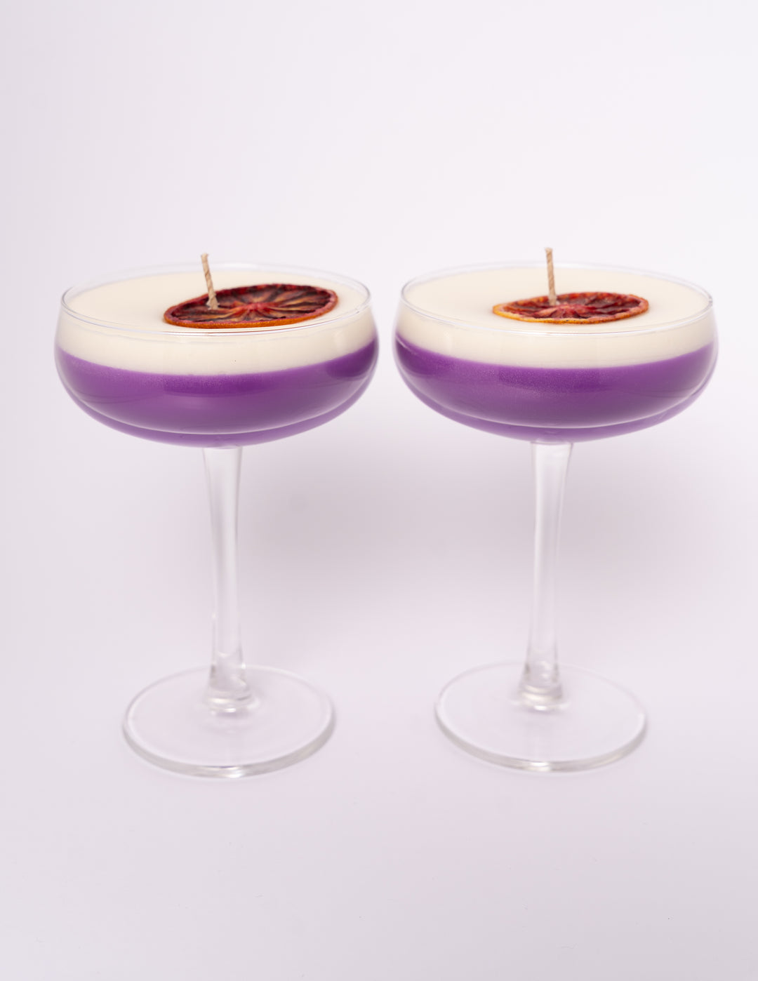 Cocktail kaarsen Duo set