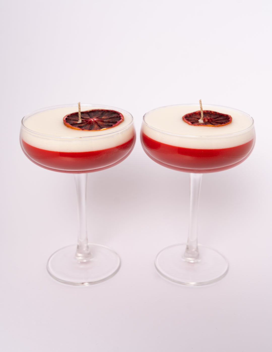 Cocktail kaarsen Duo set