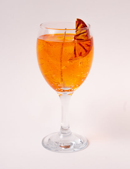 Aperol Spritz Candle