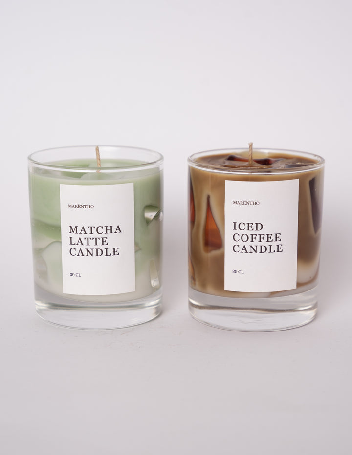 Iced duo set (matcha & coffee)