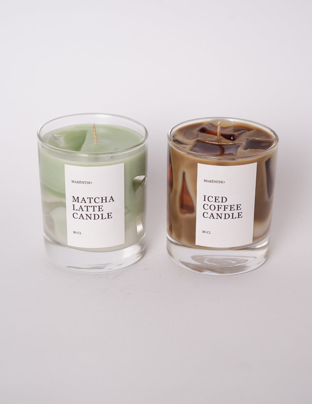 Iced duo set (matcha & coffee)