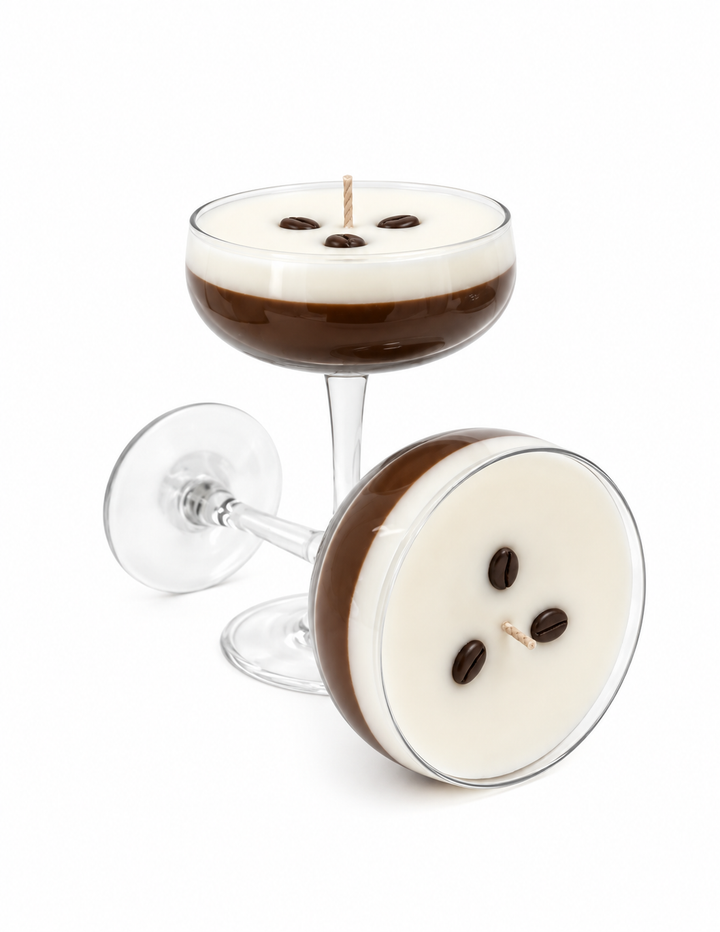 Espresso martini cocktail kaars