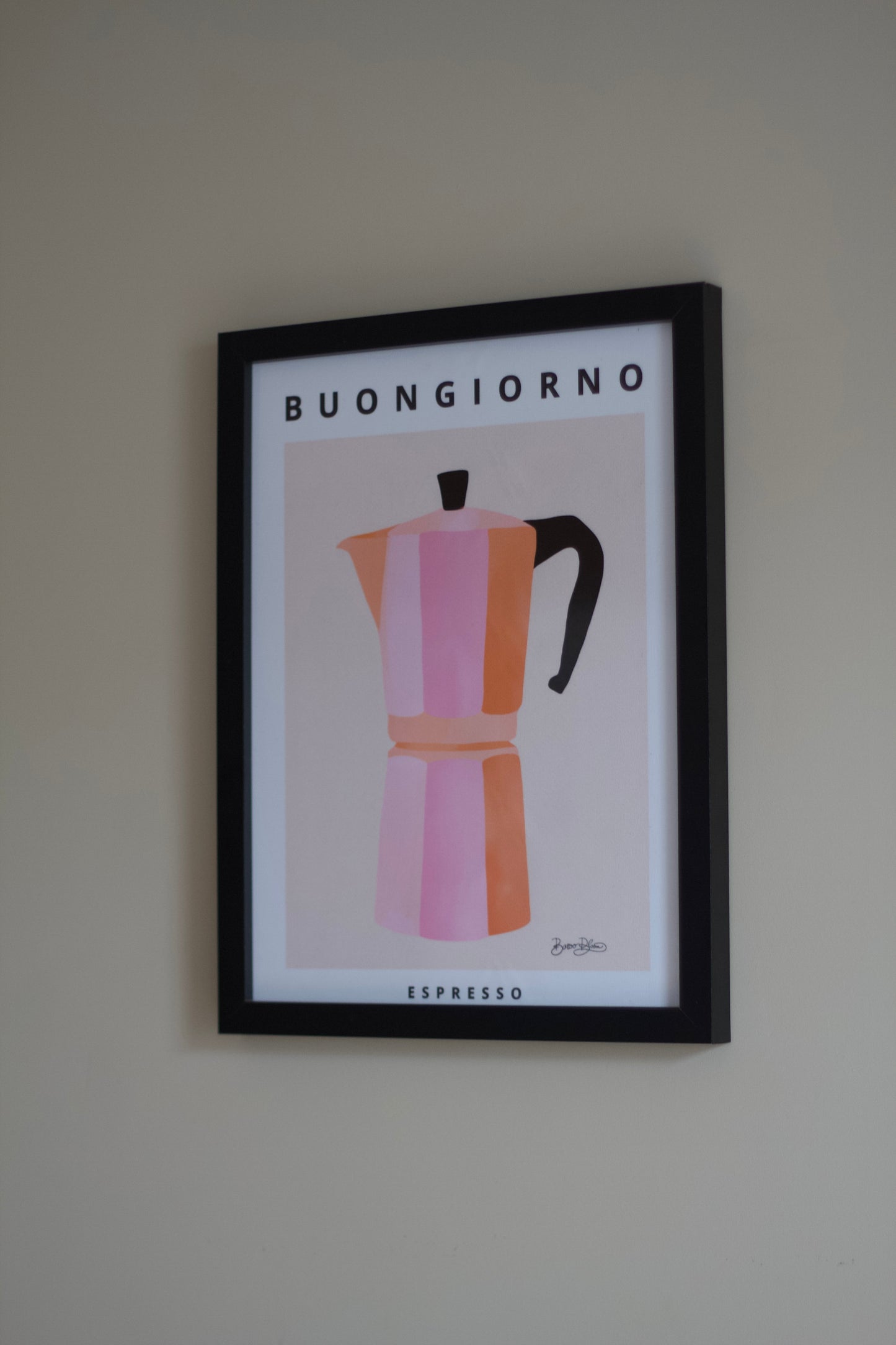 Poster 'Buongiorno'