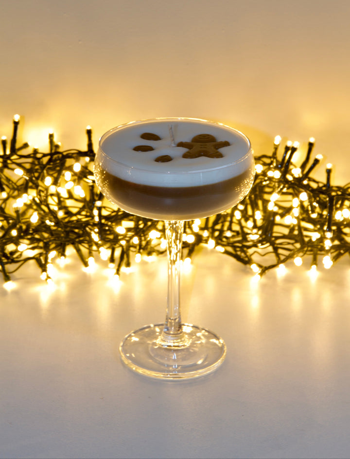 Kerst Espresso Martini kaars
