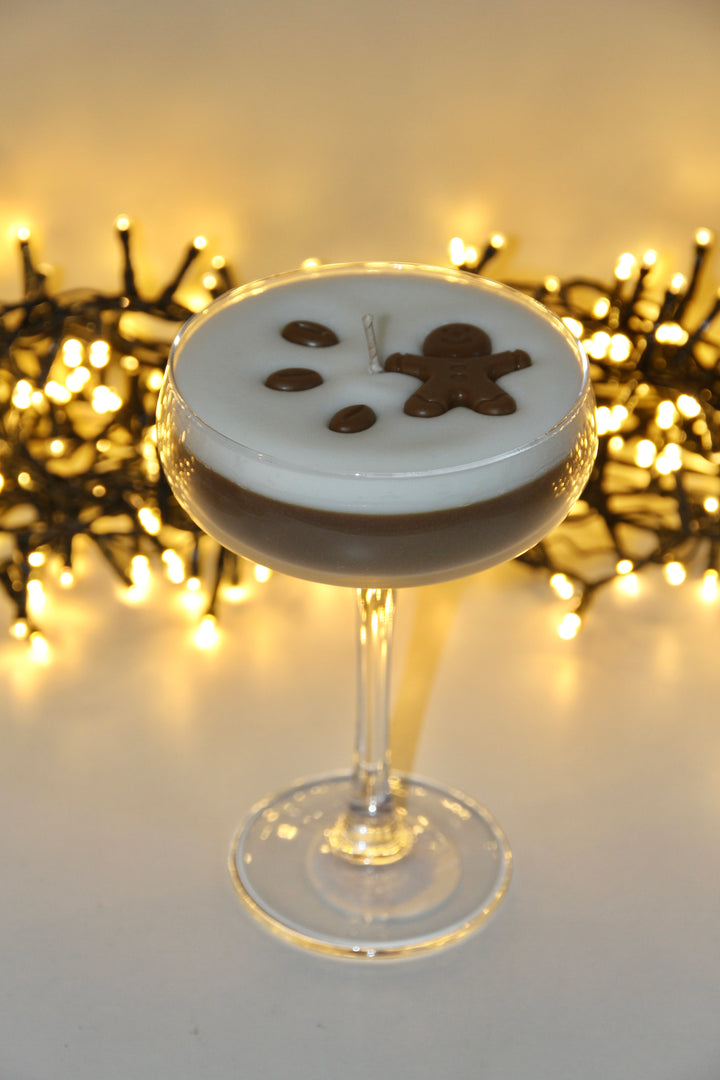Kerst Espresso Martini kaars
