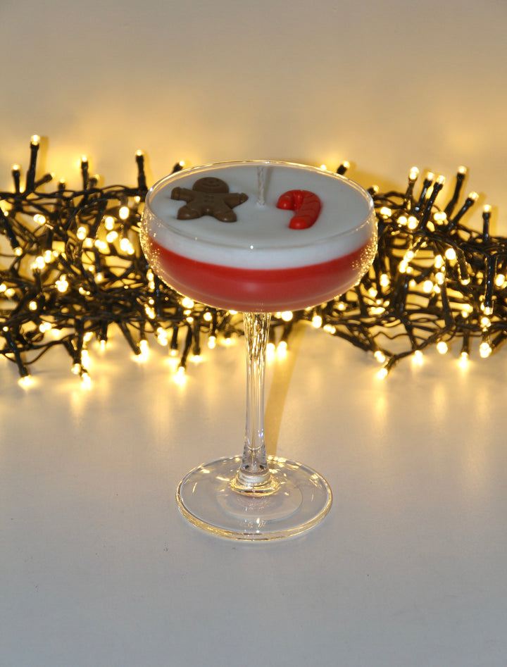 Kerst French Martini kaars