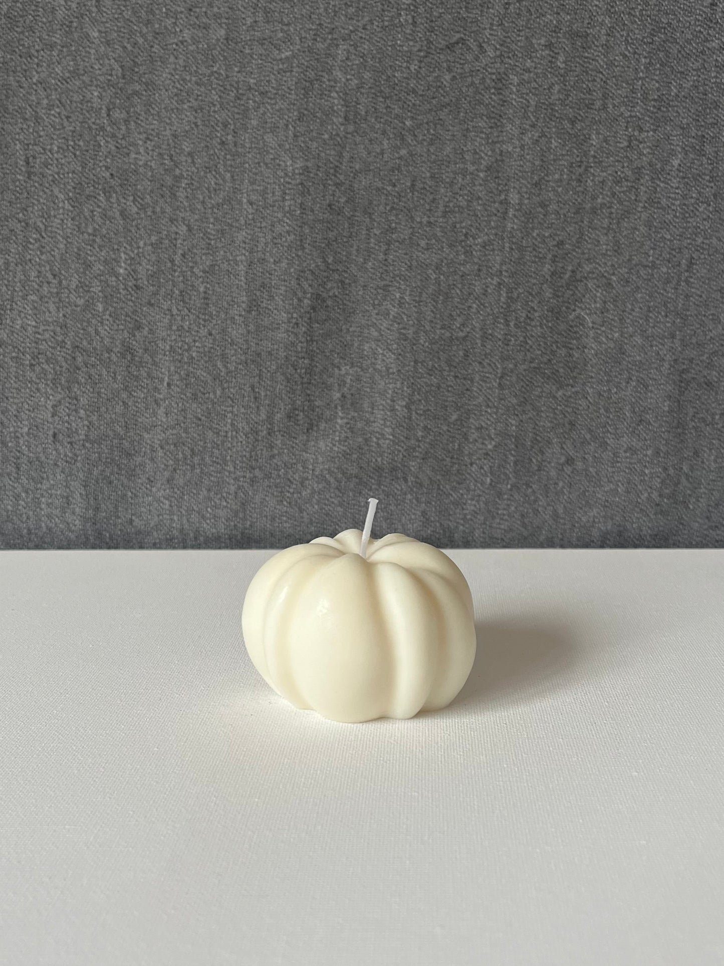 Pumpkin candle