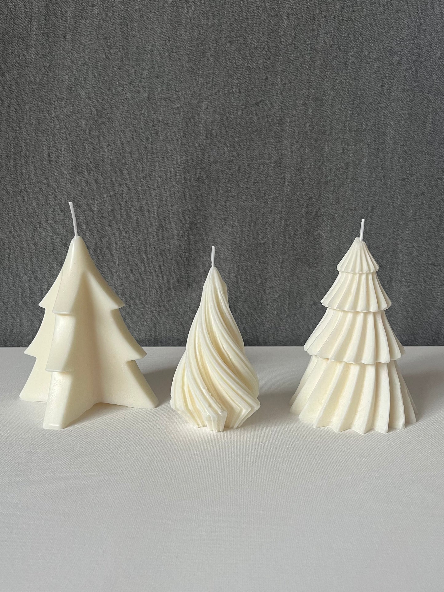 Christmas tree candles set