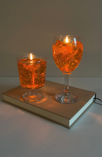 Aperol Spritz kaars