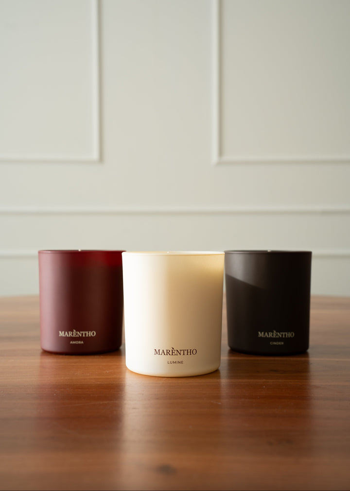 Bundelset geurkaarsen