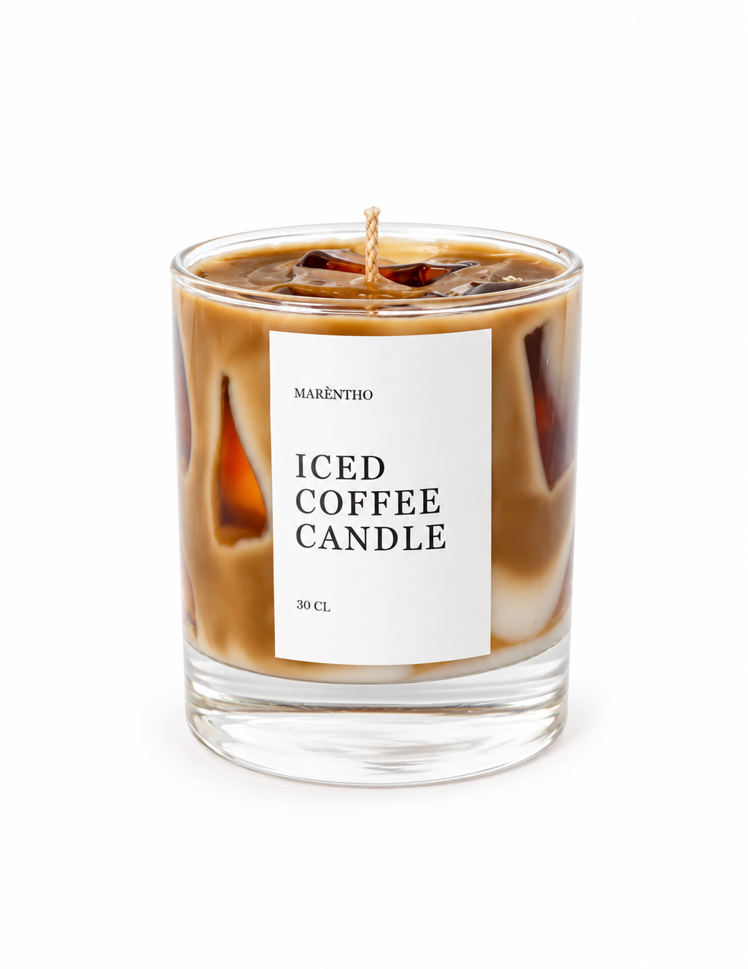 Iced coffee kaars